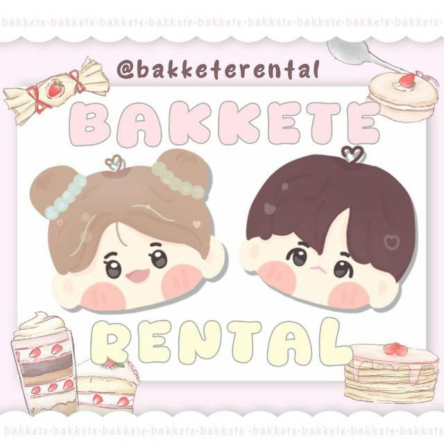 ۫ ֪ HIRMIN👩🏻‍🍳 ─ “bakkete rental”⊹ ׄ