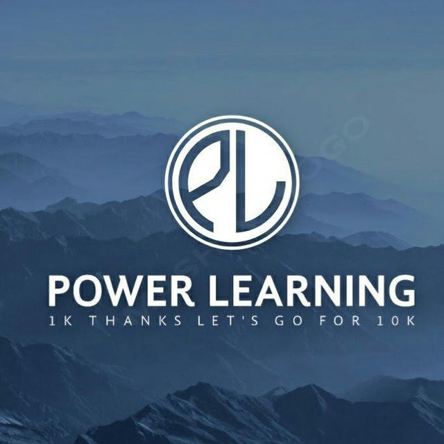 Power learning Channel️️