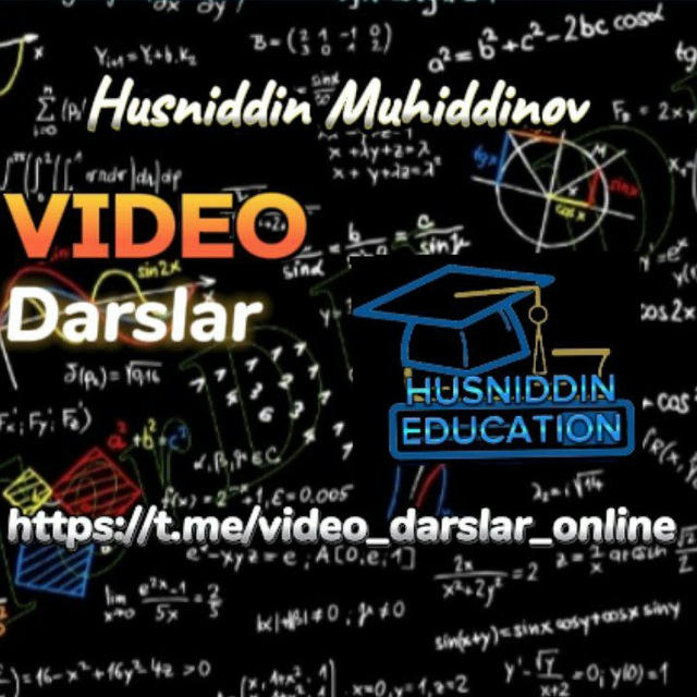 Video darslar || Husniddin Muhiddinov