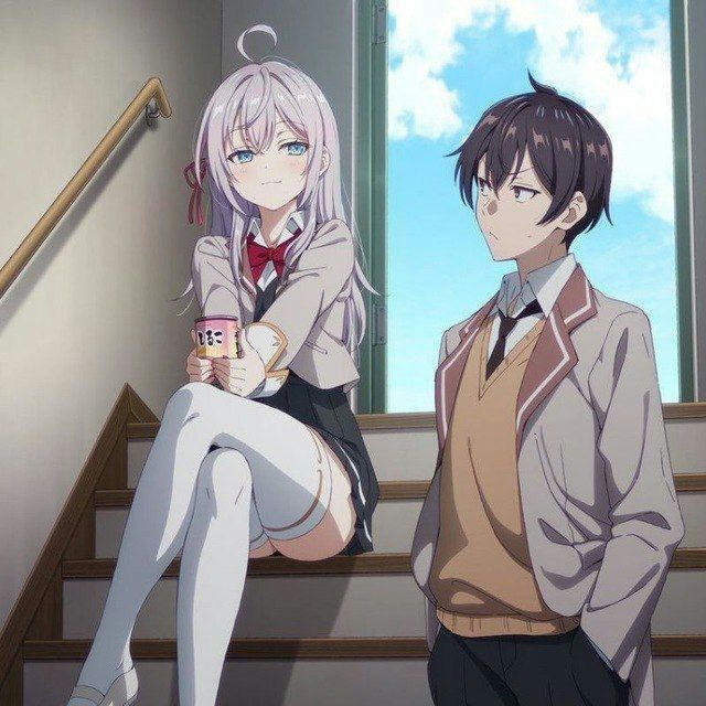 انمي Tokidoki Bosotto Russia-go de Dereru Tonari no Alya-san