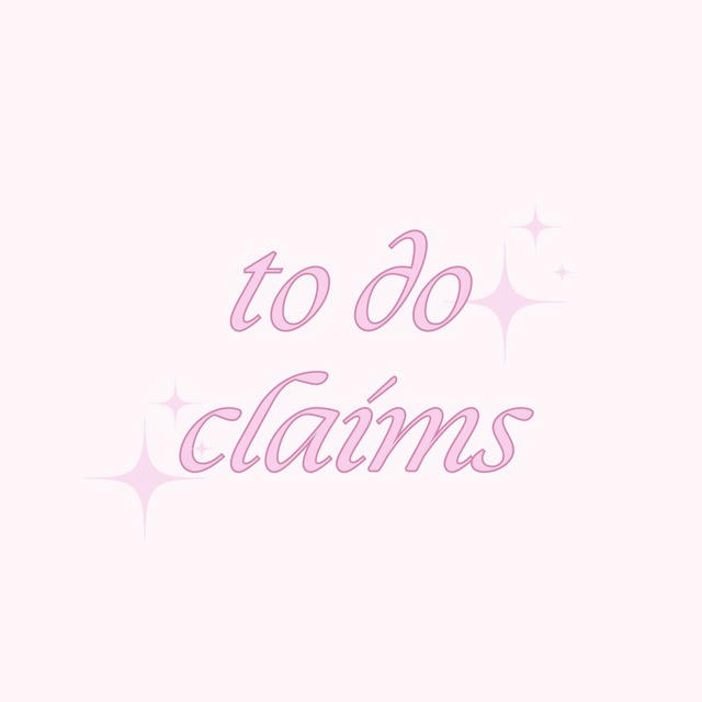 ♡⸝⸝ to do claims ᝰ.ᐟ