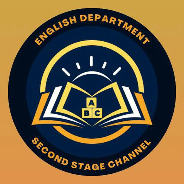 English Department second stage✨