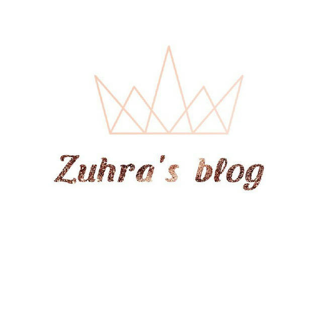 Zuhra's blog 🤍