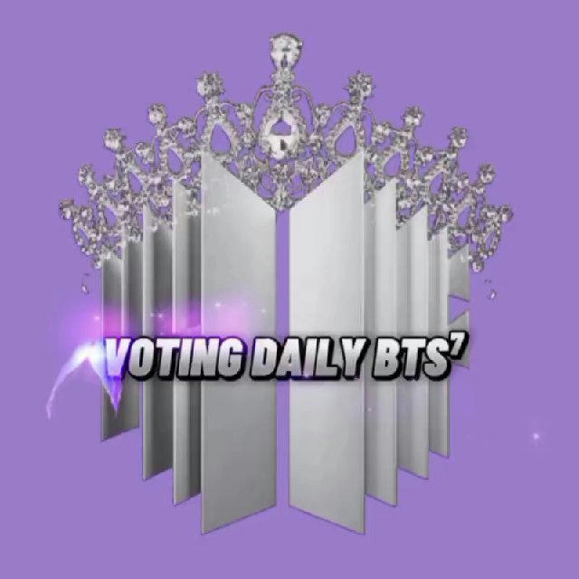 VOTE/STREAM DAILY BTS⁷