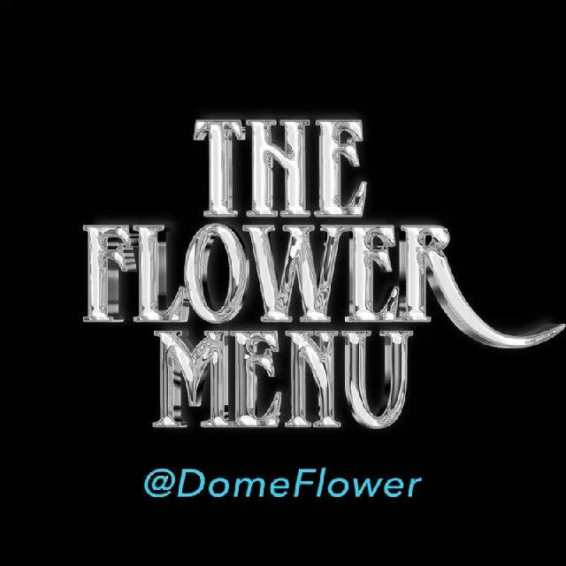 Flower Menu @DomeFlower