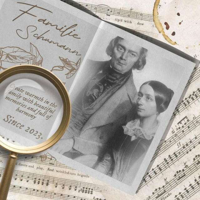 Eine Träumerei: die Familie Schumann.