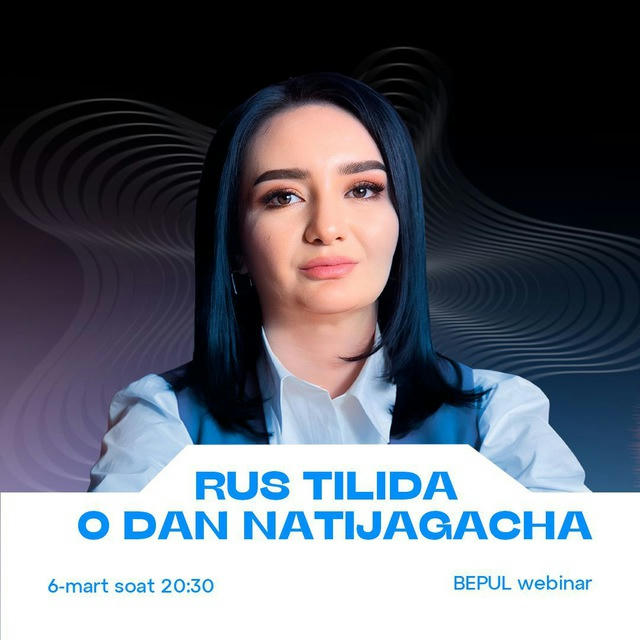 6-mart | Rus tilida 0 dan natijagacha | Zarina Ismoilovna