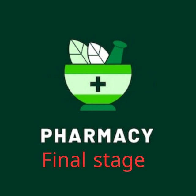 Pharmacy final stage