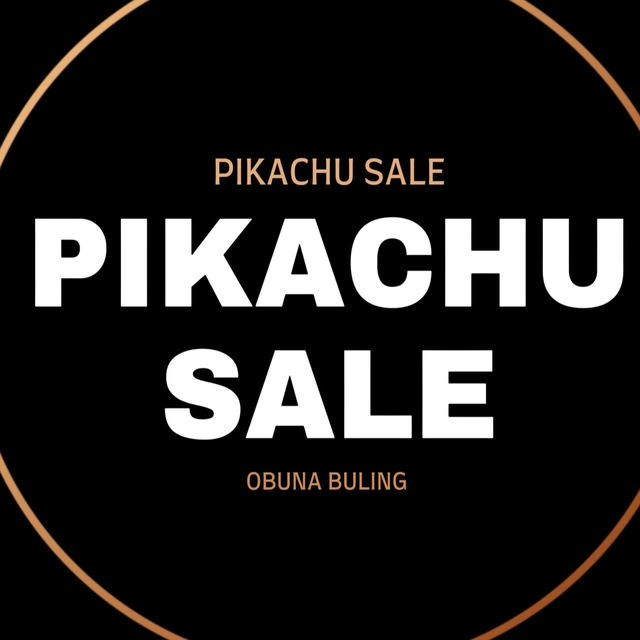 PIKACHU SALE