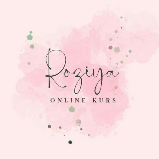 Roziya online kurs 💗