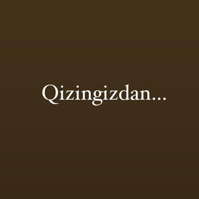 Qizingizdan