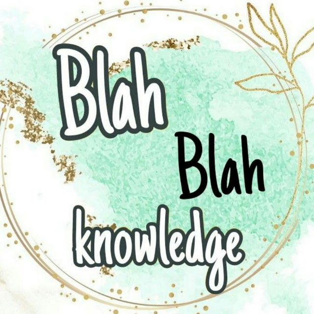 Blah blah knowledge
