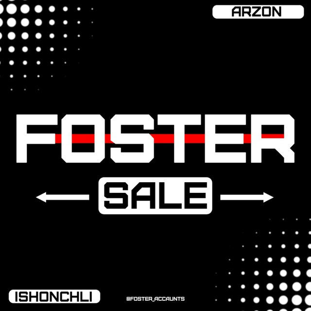 FOSTER SALE 🇷🇺🇺🇦