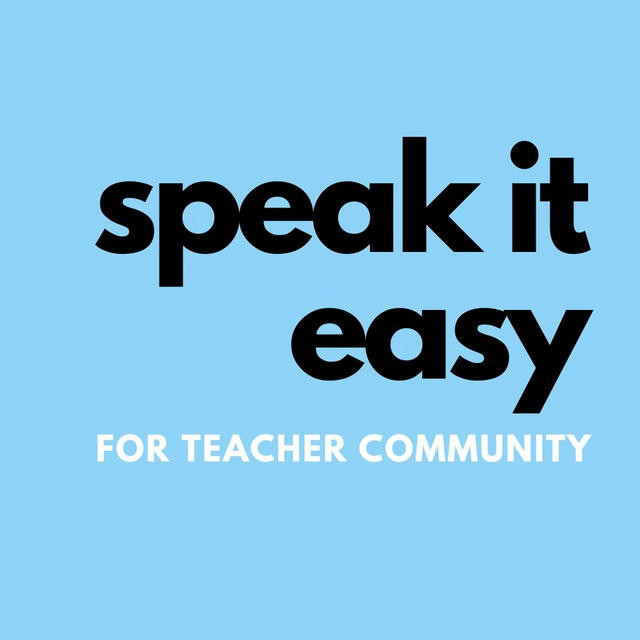 Speak it easy! for teachers