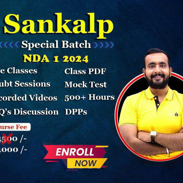 SANKALP BATCH ARPIT SIR