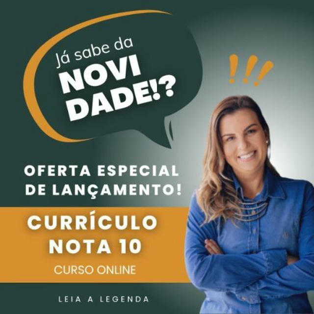 Currículo Nota 10