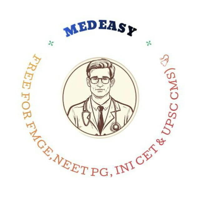 MedEasy ( FREE FOR FMGE,NEET PG, INI CET & UPSC CMS) 🩺