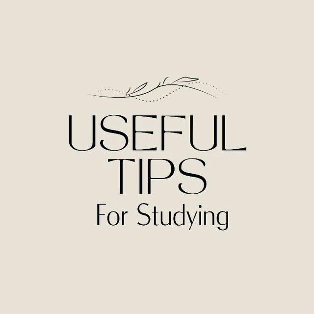 Useful tips for Studying