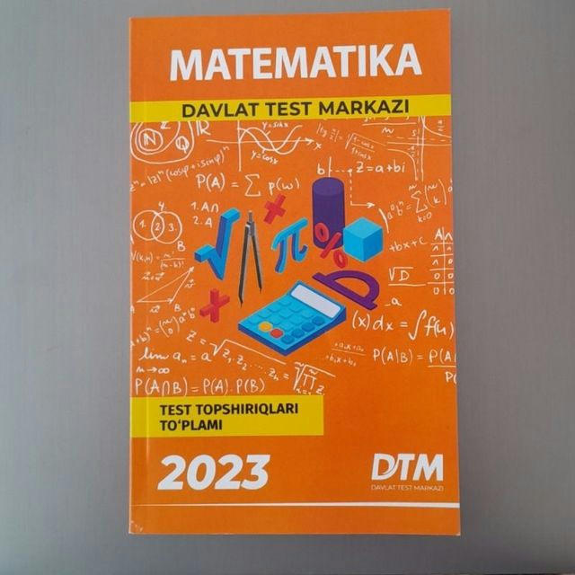 Matematika DTM 2023 Yechimlari