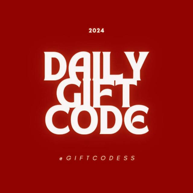 Daily Gift Code 🎁🚀