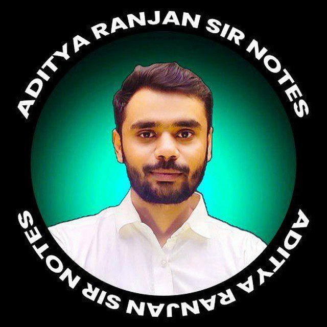 ADITYA RANJAN SIR NOTES 🇮🇳