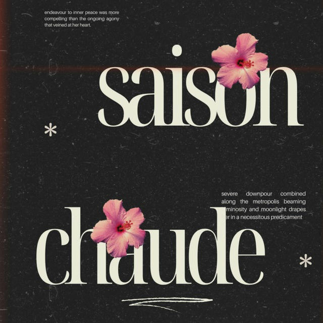 saison chaude.