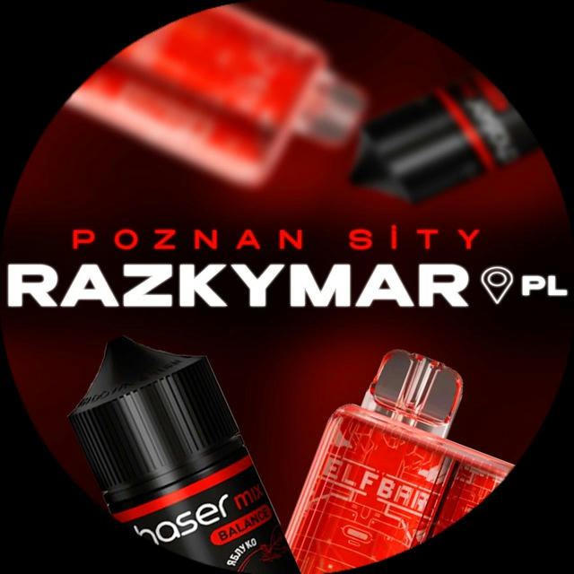 RAZKYMAR PL | POZNAN SITY | ПОЗНАНЬ | ОДНОРАЗКИ | ЖИЖИ | ЖИДКОСТИ | CHASER | SOLANA | ELFBAR | ELFLIQ | HQD | VOZOL