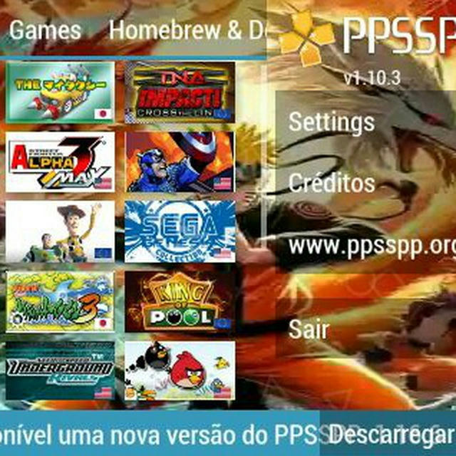 Jogos da ppsspp