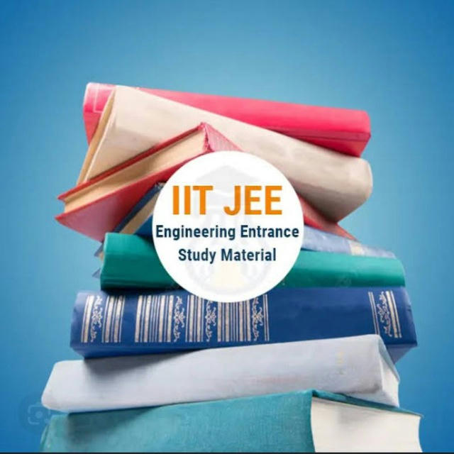 IIT JEE Aspirant's Study Material👆👆