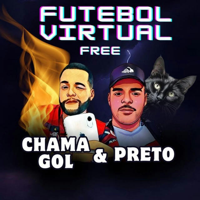 CHAMA GOL 🔥 PRETO 🐈‍⬛( FREE ) FUTEBOL VIRTUAL