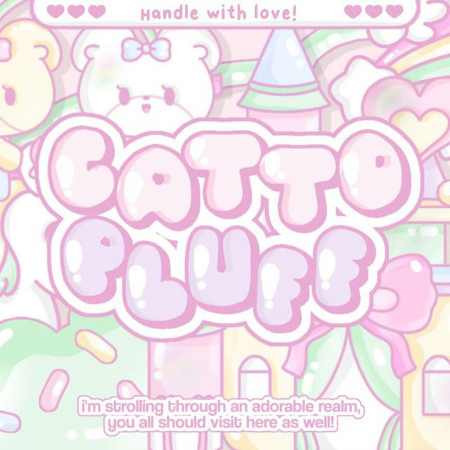 .. ⪩⪨ 💭˚﹢cattopluff 🎀 ₊ ˚ⓘ