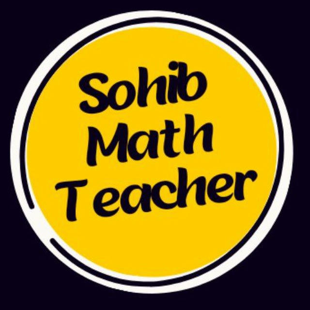 Sohib Math Teacher