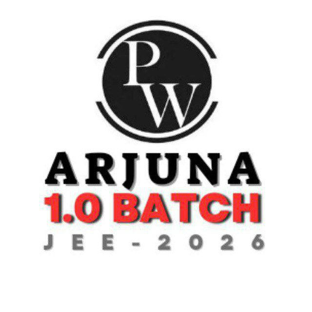 ARJUNA JEE 1.0 2026