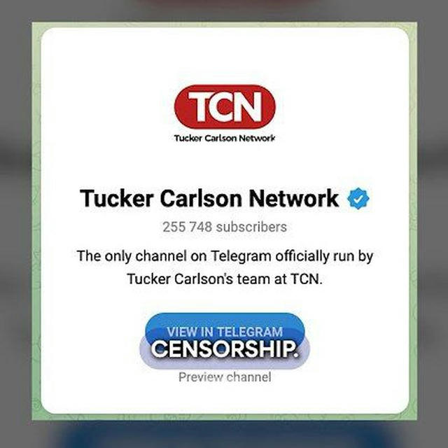 Tucker Carlson TCN Uncensored