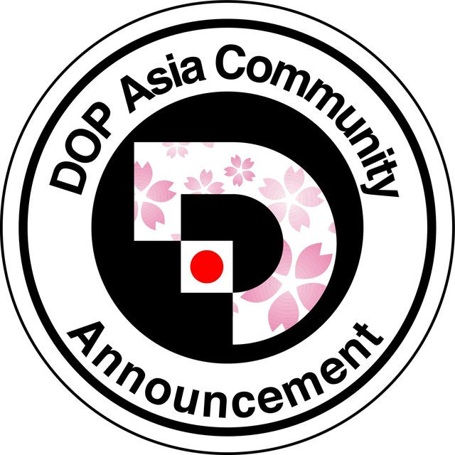 DOP Asia Community 〜Announcement〜