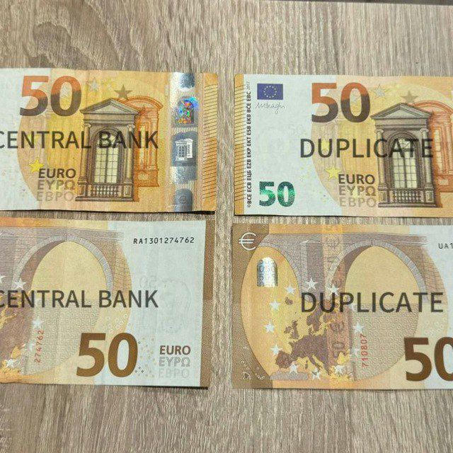 Fake Banknote Euro 💶 Pound 💷 Dollars 💵 CCV💳