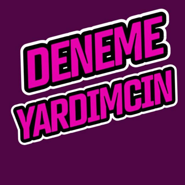 Deneme Yardımcın - YKS TYT AYT - Türkiye Genel Denemeler