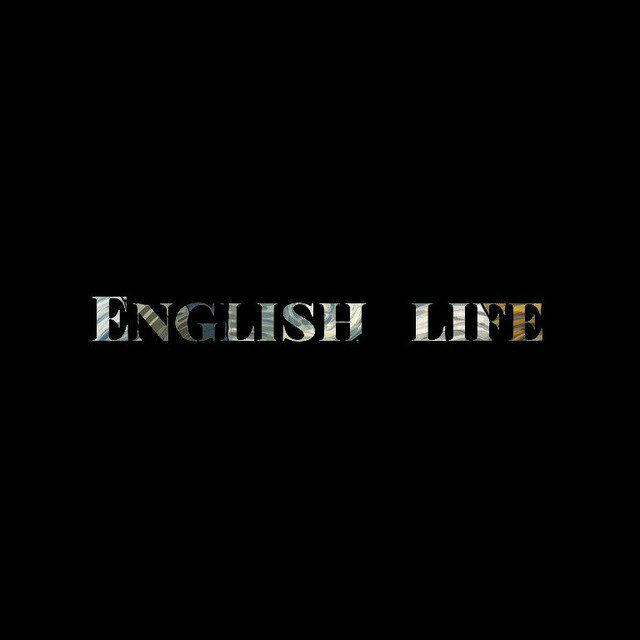 English life🥰