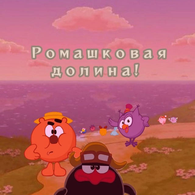 Ромашковая долина! – сетка по смешарикам!🌼🌄