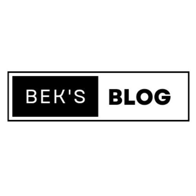 Bek's blog🫀