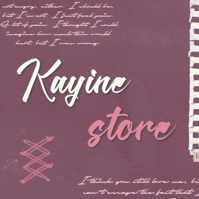 KAYINE STORE. openn