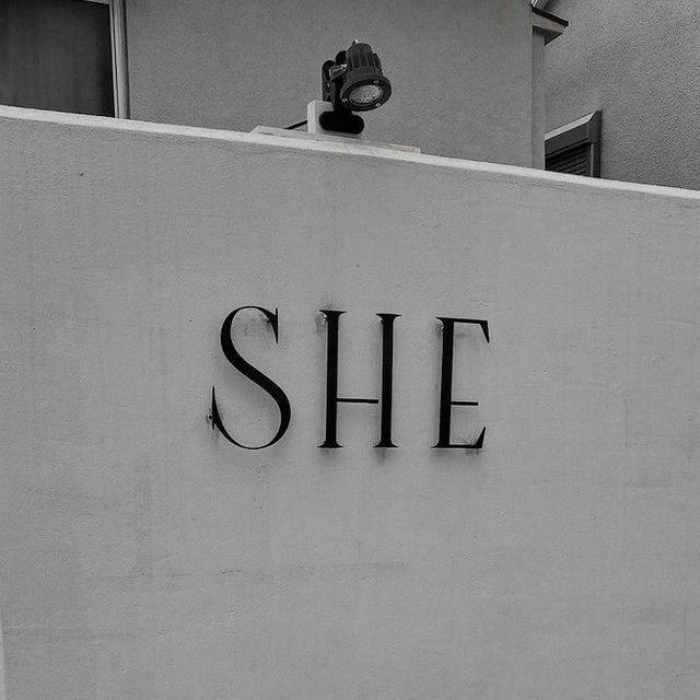 She