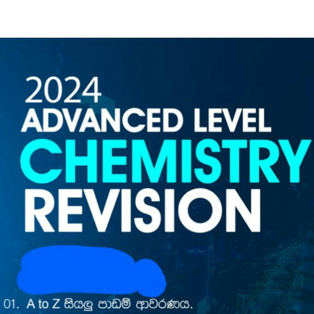 2024 Chemistry Revision Dr Randeer