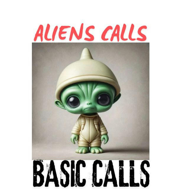 ALIEN CALLS BASIC (ETH/SOL/BSC)