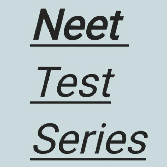 Neet test series
