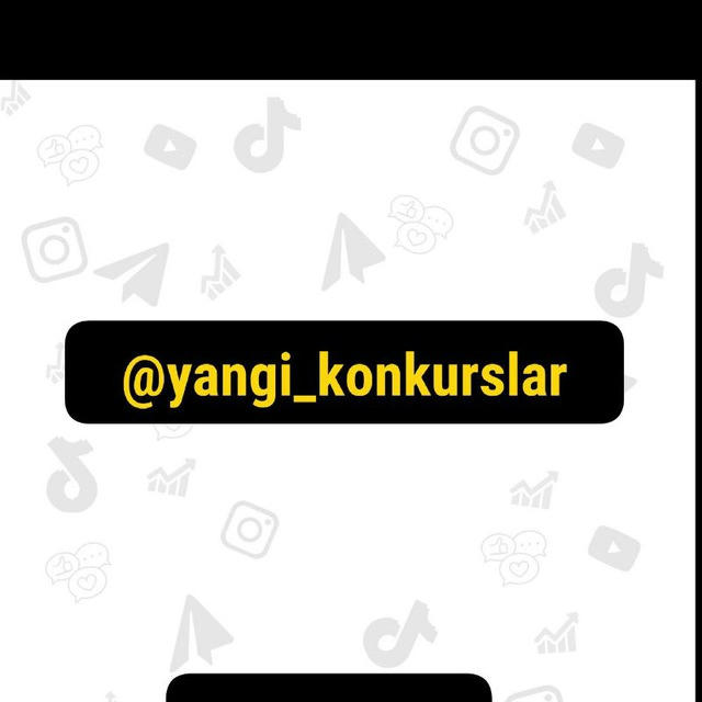 Yangi konkurslar