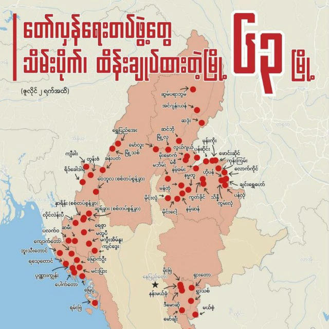 Myanmar Civil War 🚩