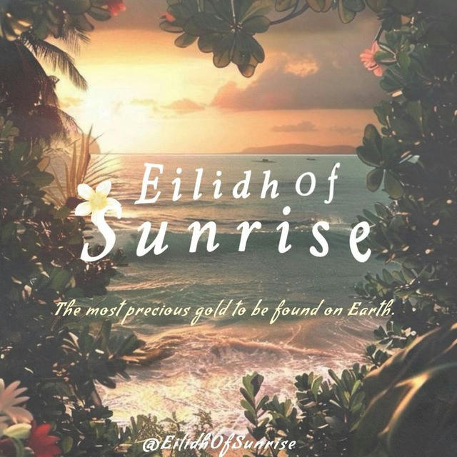 Eilidh of Sunrise : The beauty of sunrise makes me grateful