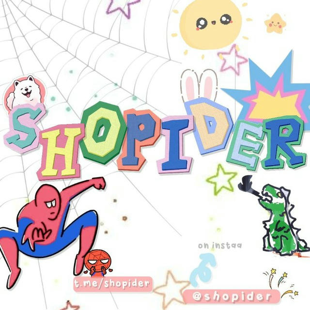 𖢥ㅤㅤㅤㅤ**ㅤㅤ SHOPIDER;ㅤㅤ៸ㅤ OPEN ㅤㅤ.. ㅤㅤㅤ