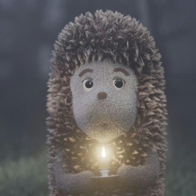 Hedgehog in the fog